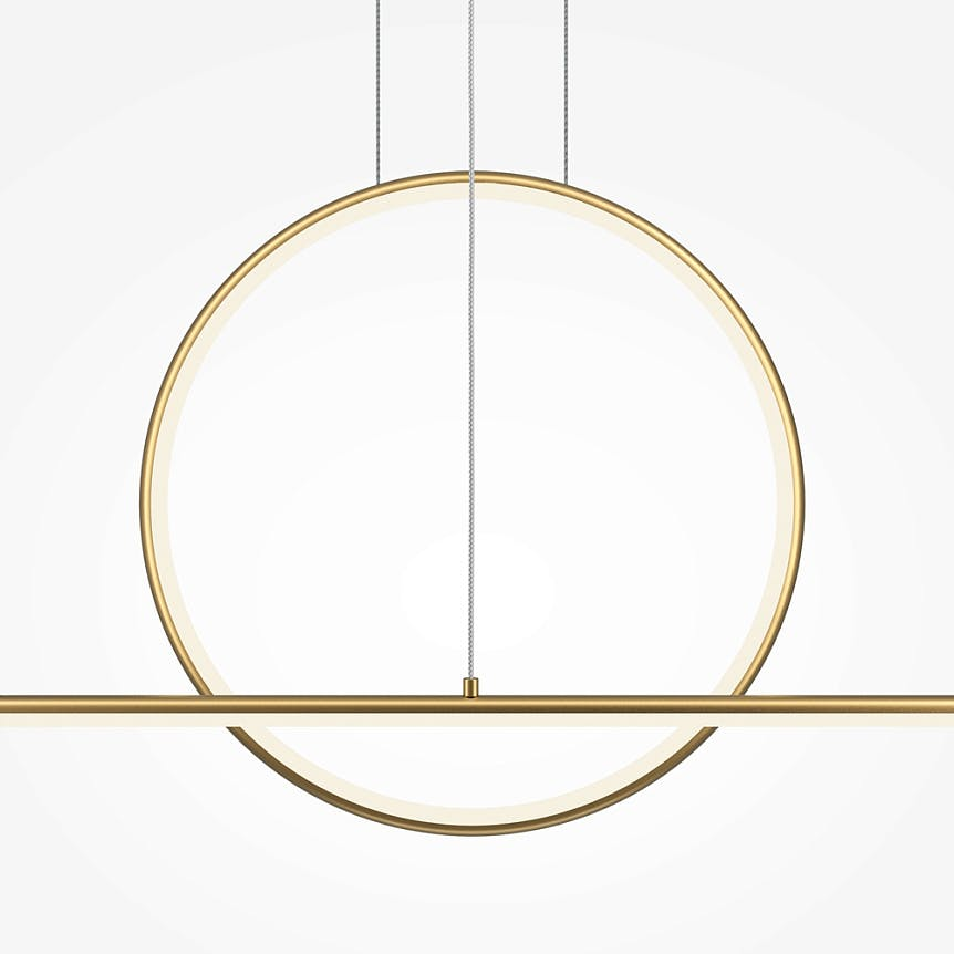 Suspension design à LED pour salon SALEM