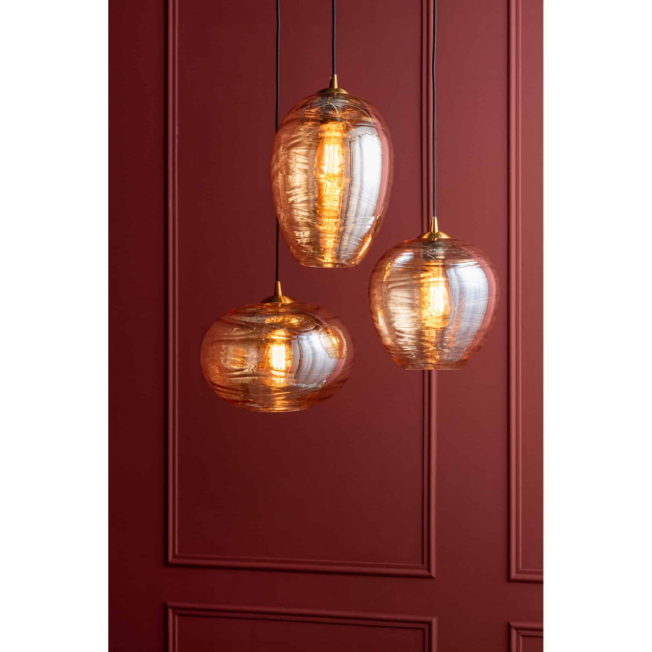 Lampe À Suspension Verre GLAMOUR GLOBE