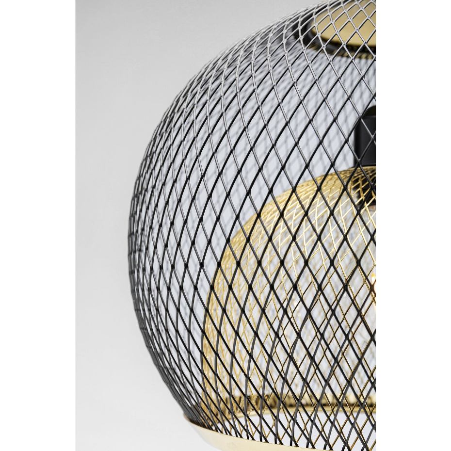 Lampe en acier et marbre, GRATO