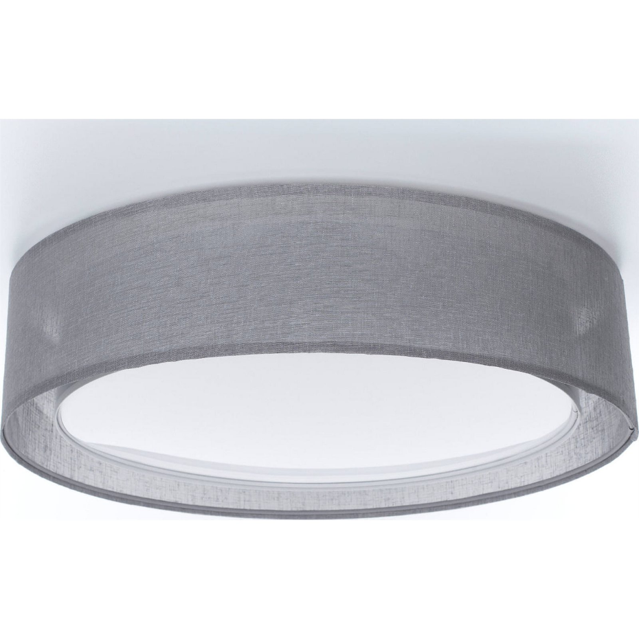 Plafonnier rond en tissu Puro