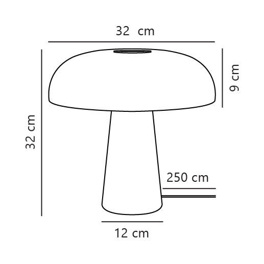 Lampe à poser GLOSSY Marbre