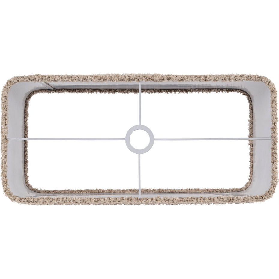 Abat-jour rectangulaire en polyester