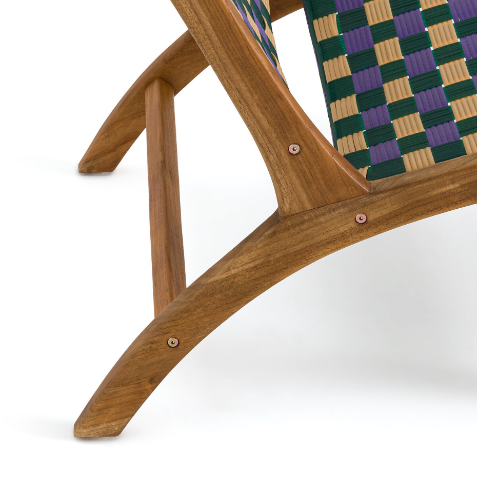 Fauteuil bas de jardin, Bianca