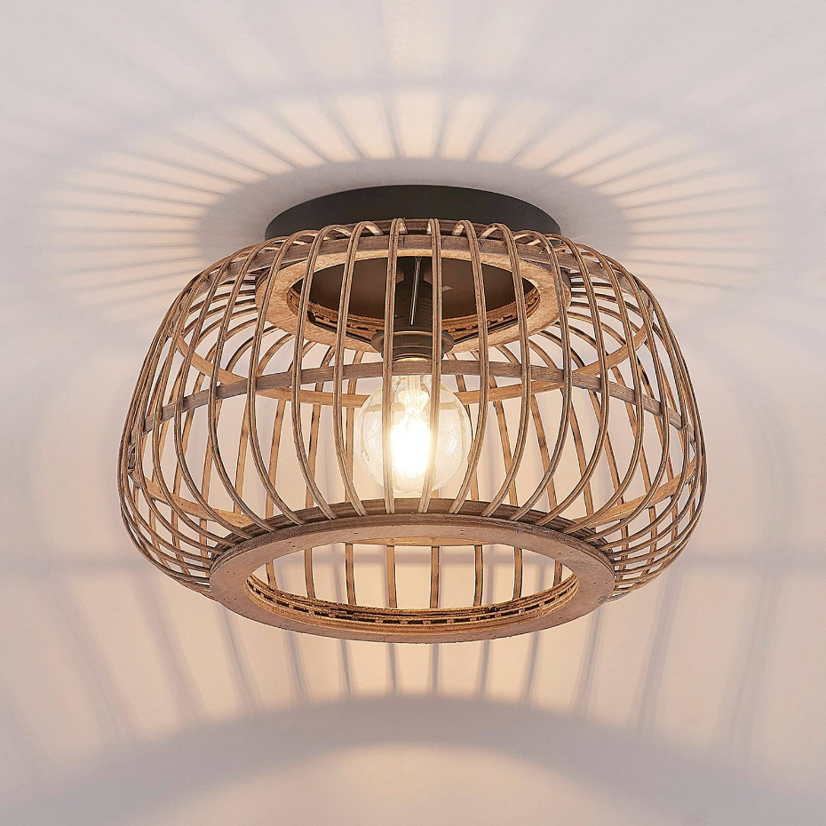Plafonnier en bois scandinave, Bominio