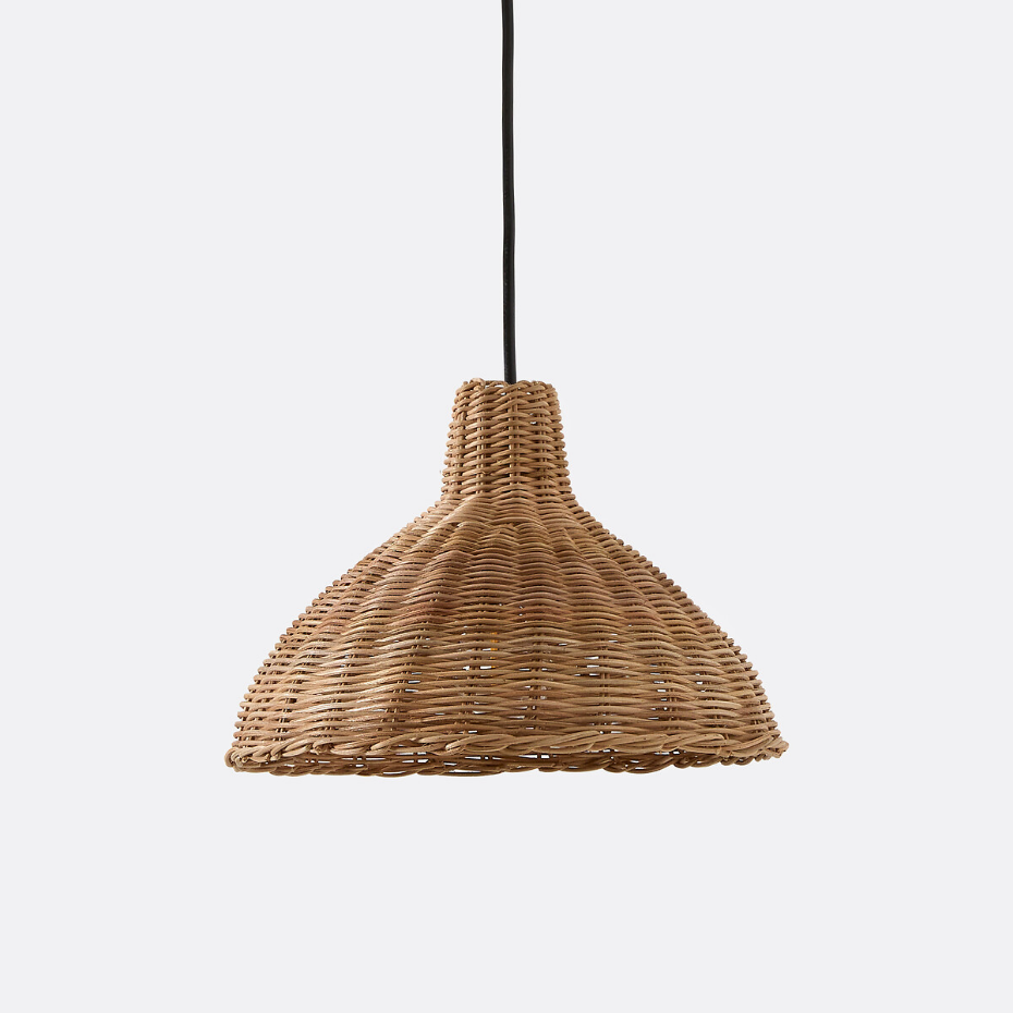 Suspension / baladeuse en rotin Ø26 cm, Alaya
