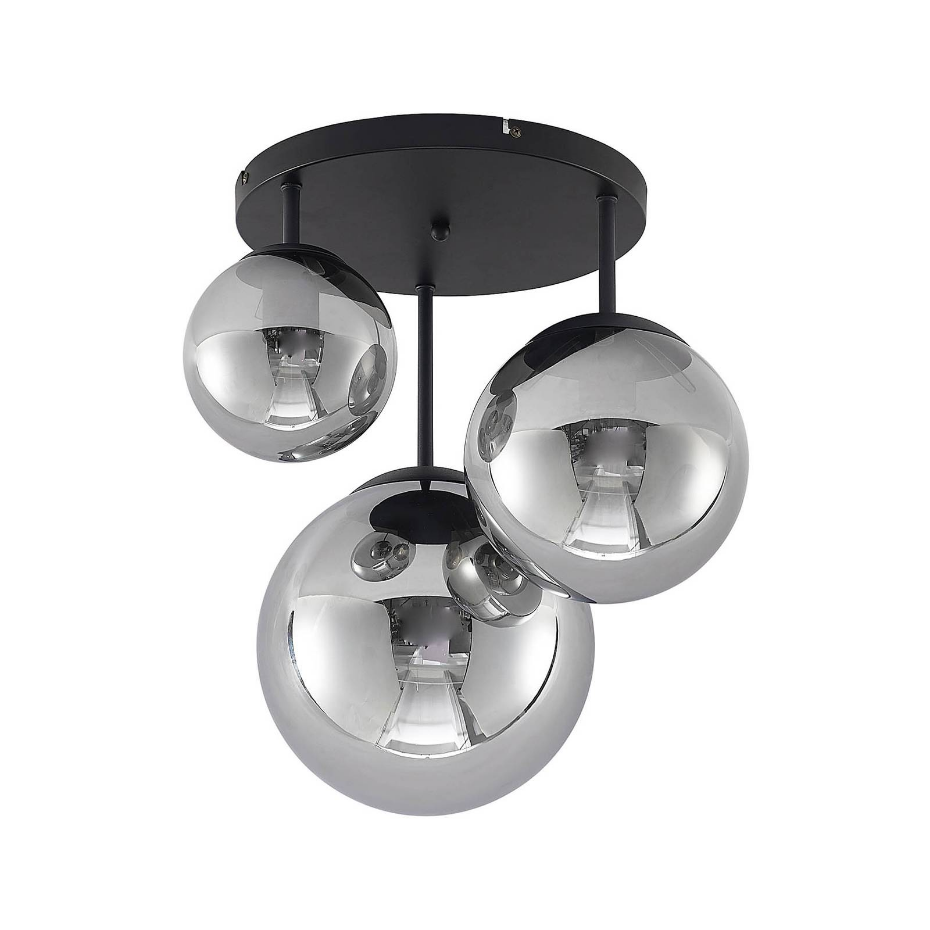 Plafonnier en verre moderne, Teeja