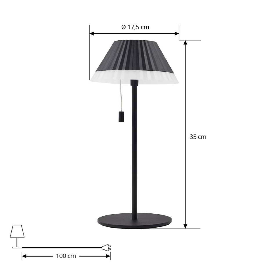 Luminaire de terrasse en aluminium moderneLED