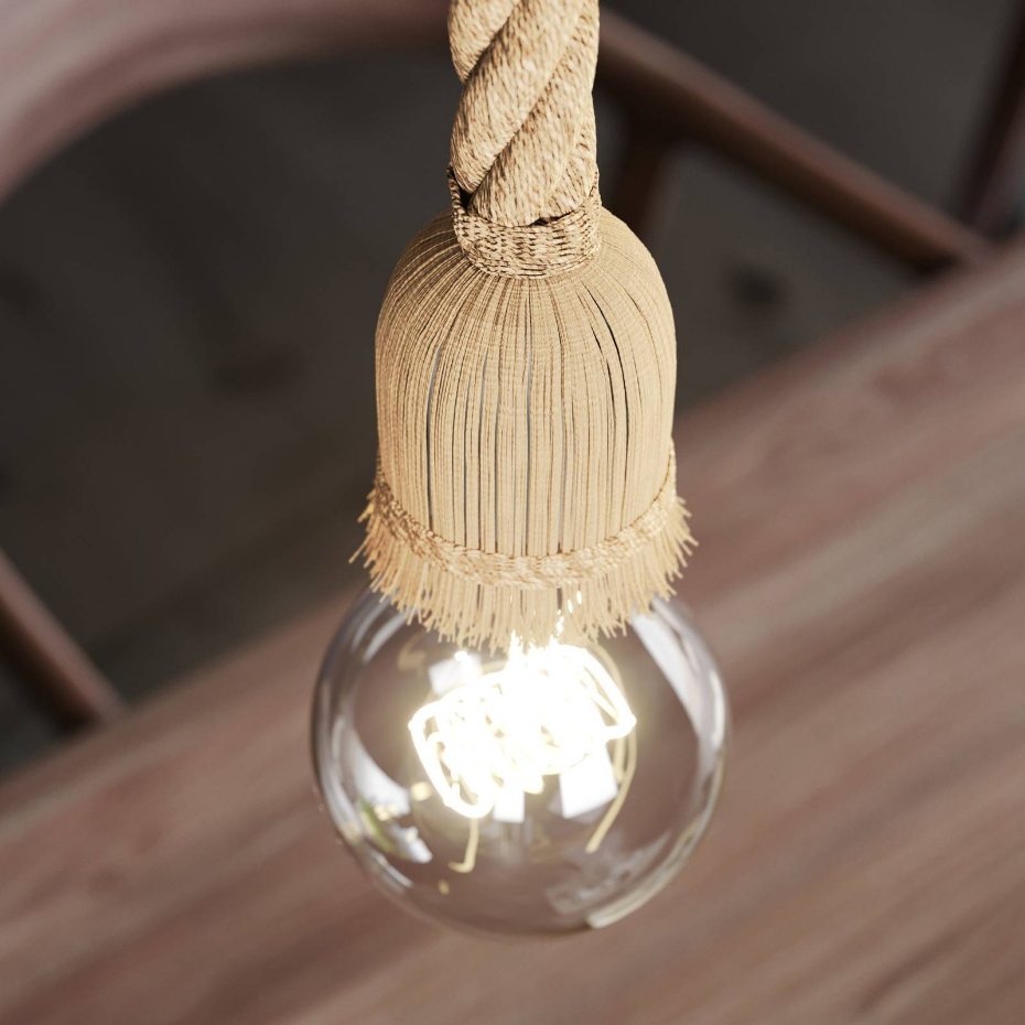 Suspension en métal vintage, Hajo