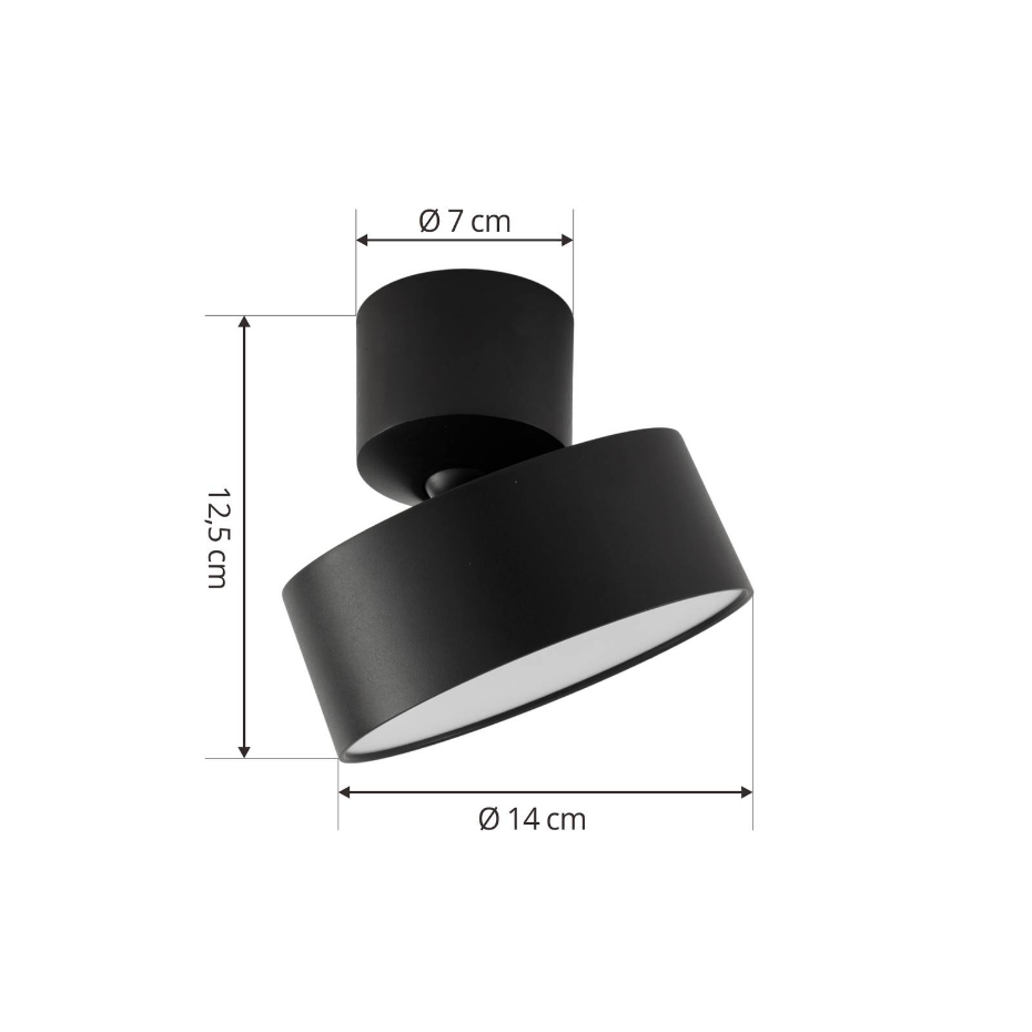 Plafonnier en aluminium moderneLED, Nivoria