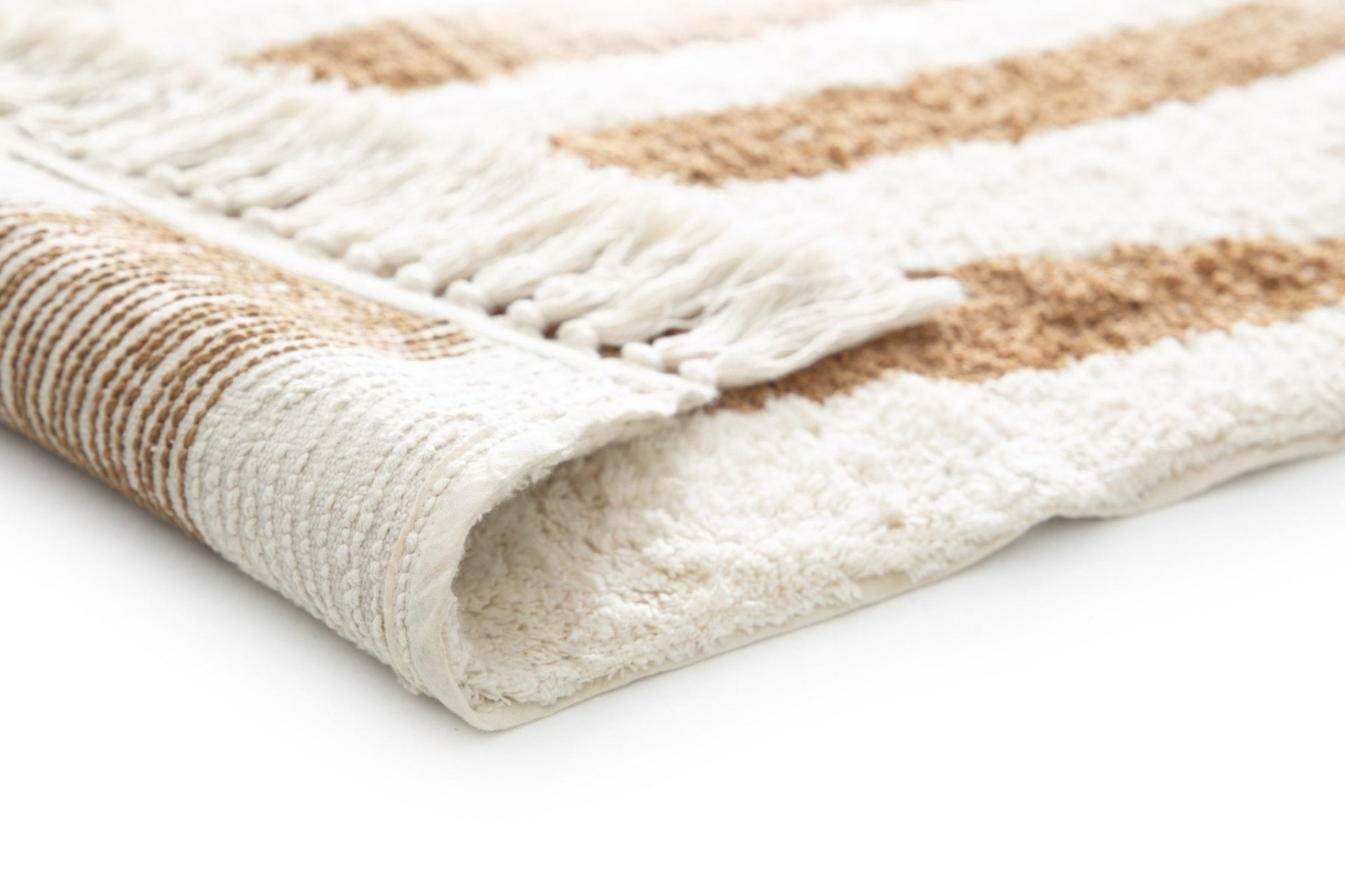 Tapis coton imprimé zébré SAFARI