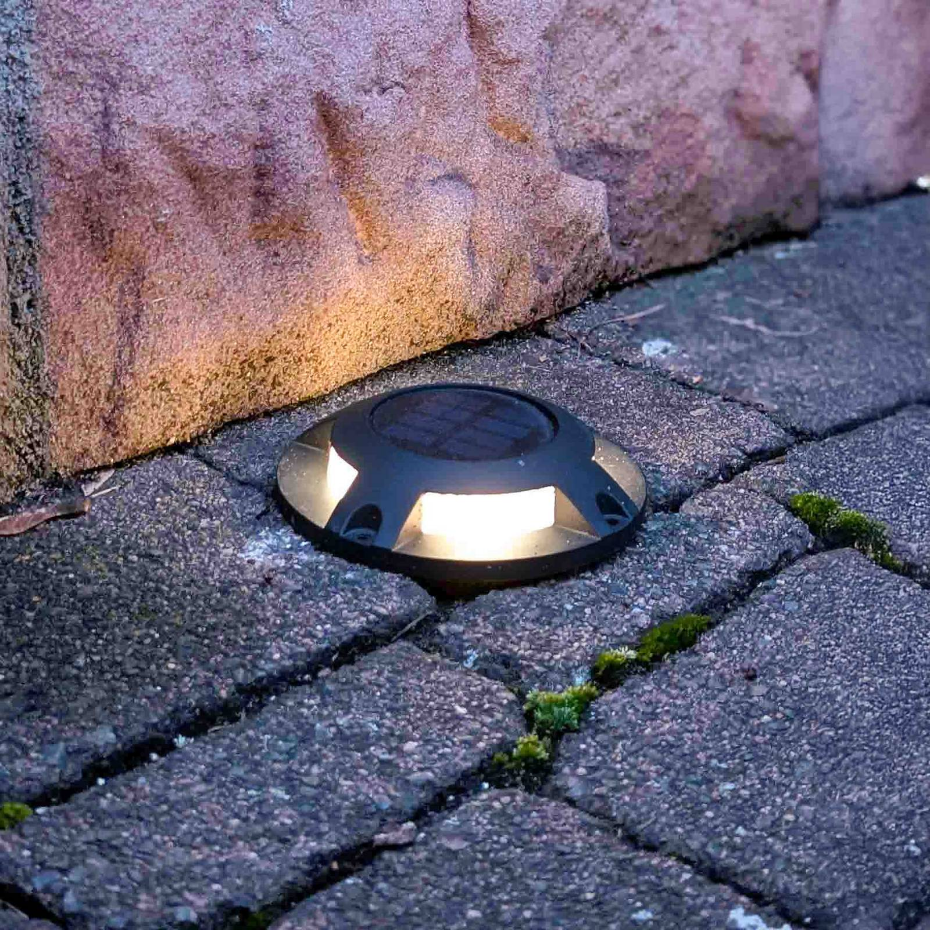 Lampe solaire en aluminium moderneLED