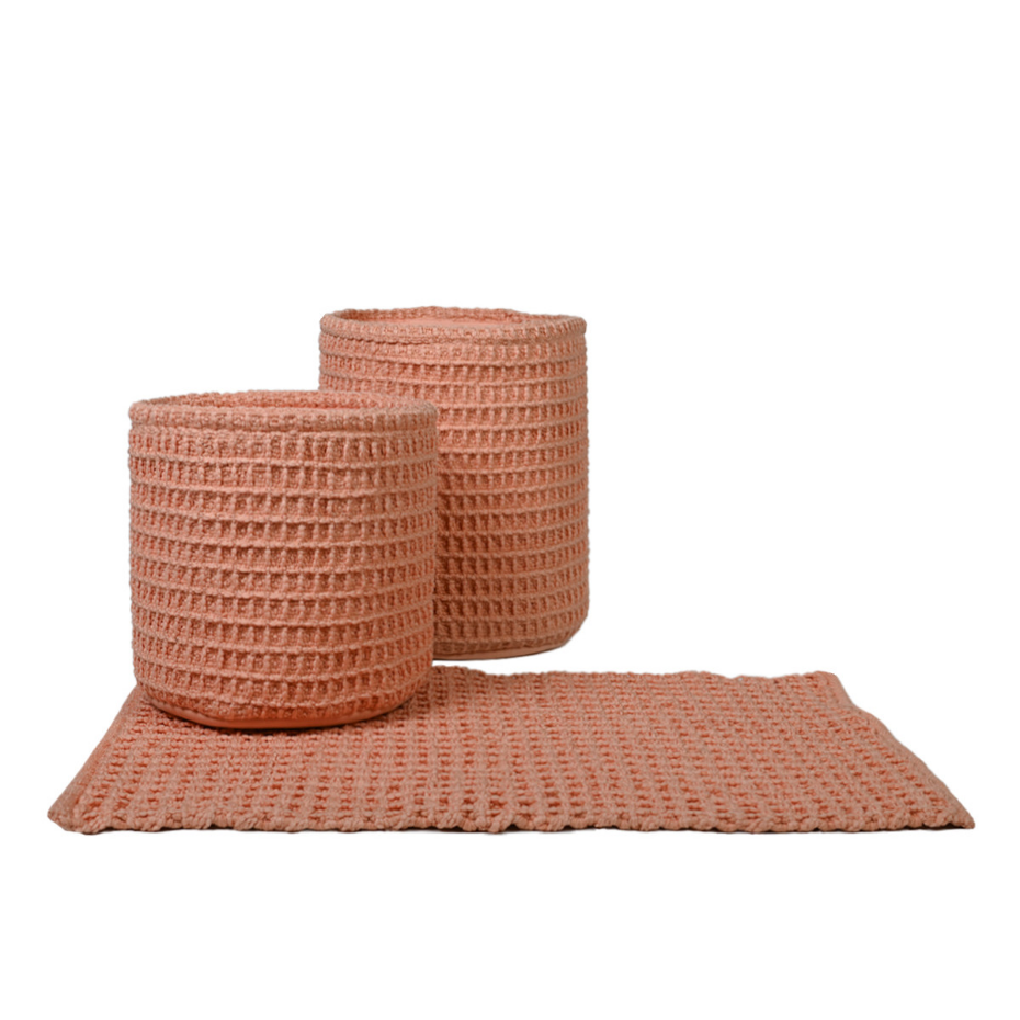 Tapis d'intérieur ou salle de bain 2200 gr/m² WAFFLE