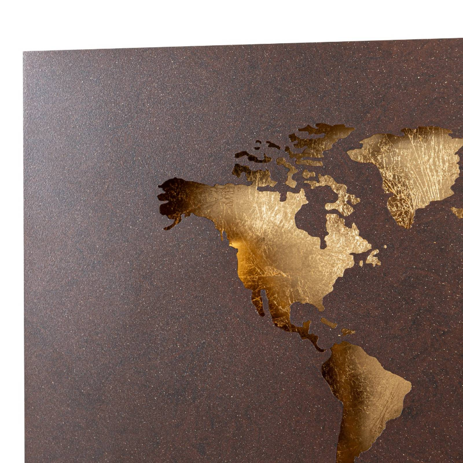 Applique en métal moderneLED, World
