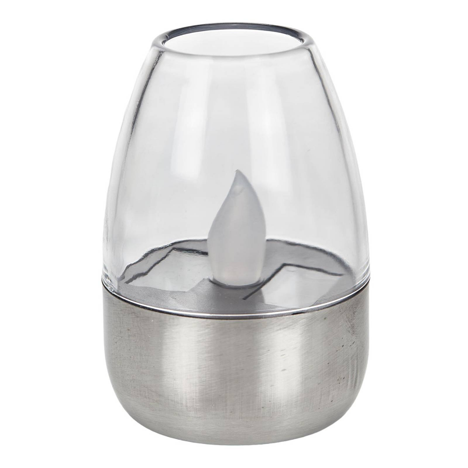 Lampe solaire en inox moderneLED, Pedas