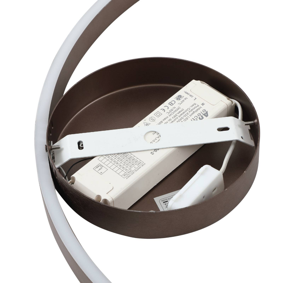 Plafonnier connecté en aluminium moderneLED
