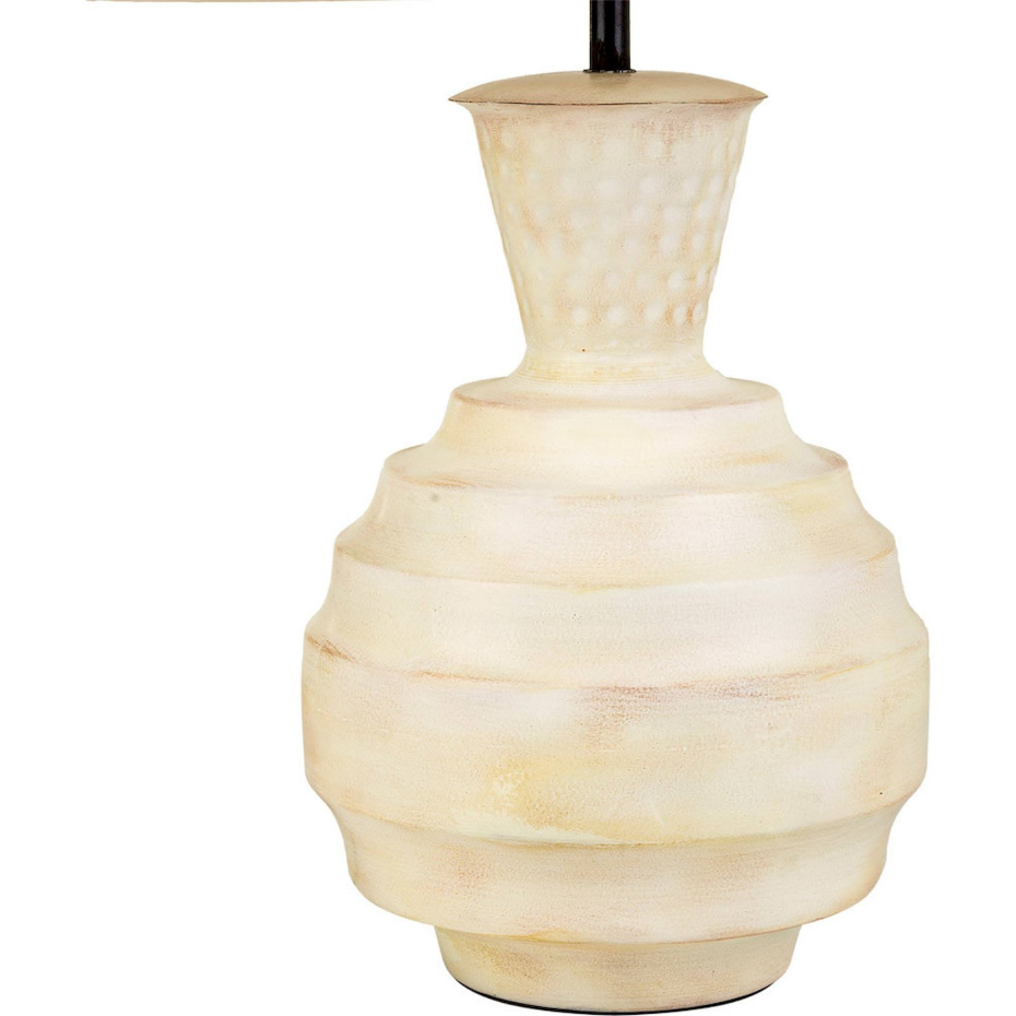Lampe de table ronde en fer pour salon ou chambre