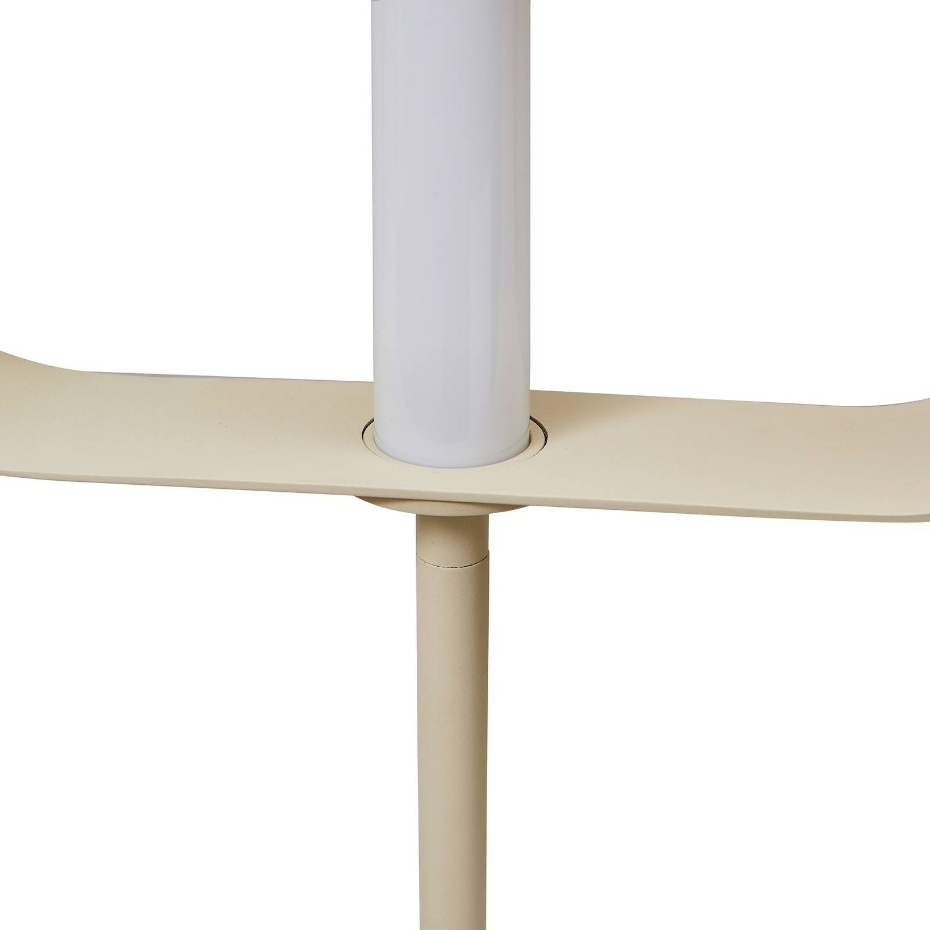 Lampadaire en métal moderneLED, Audrina