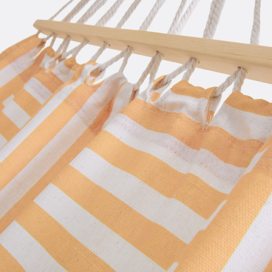 Hamac, toile en polycoton à rayures, CONFI