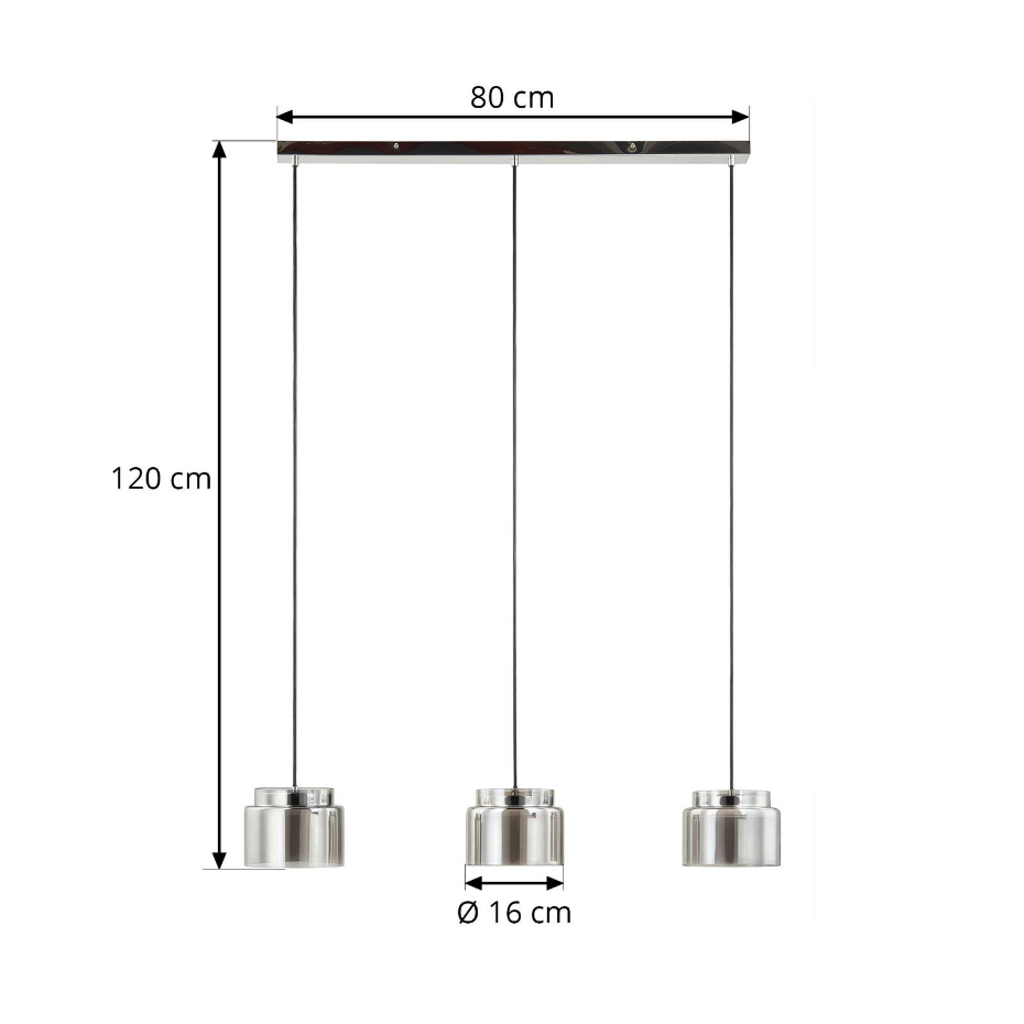 Suspension en verre design, Diano