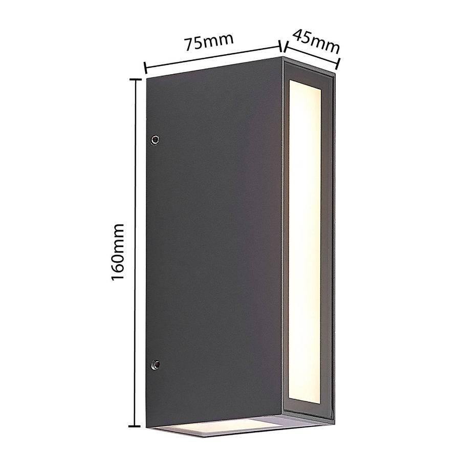 Applique extérieure en aluminium moderneLED