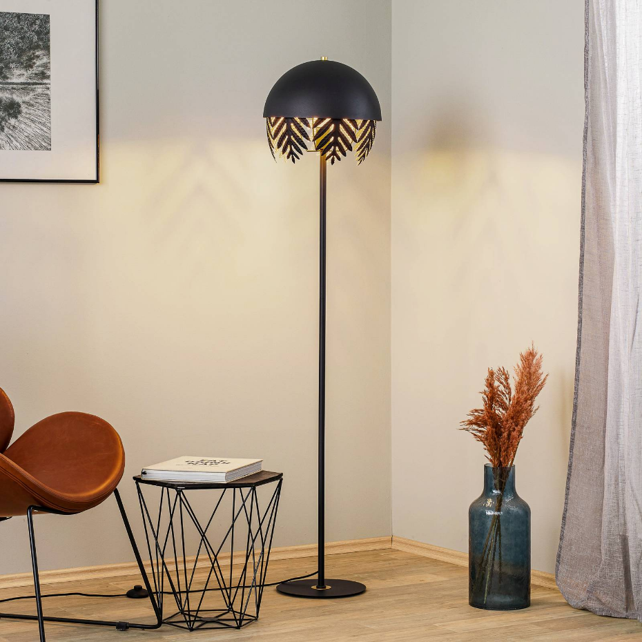 Lampadaire en métal design, Aparas