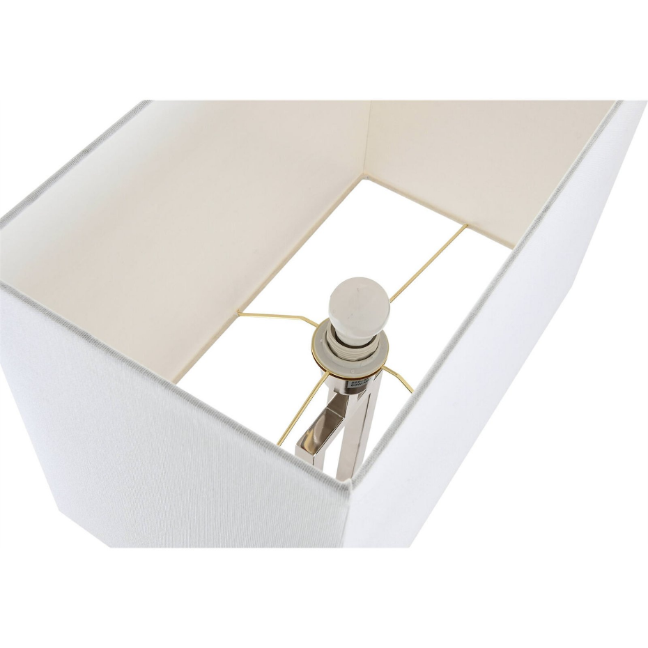 Lampe de table en acier et marbre rectangulaire Moderno