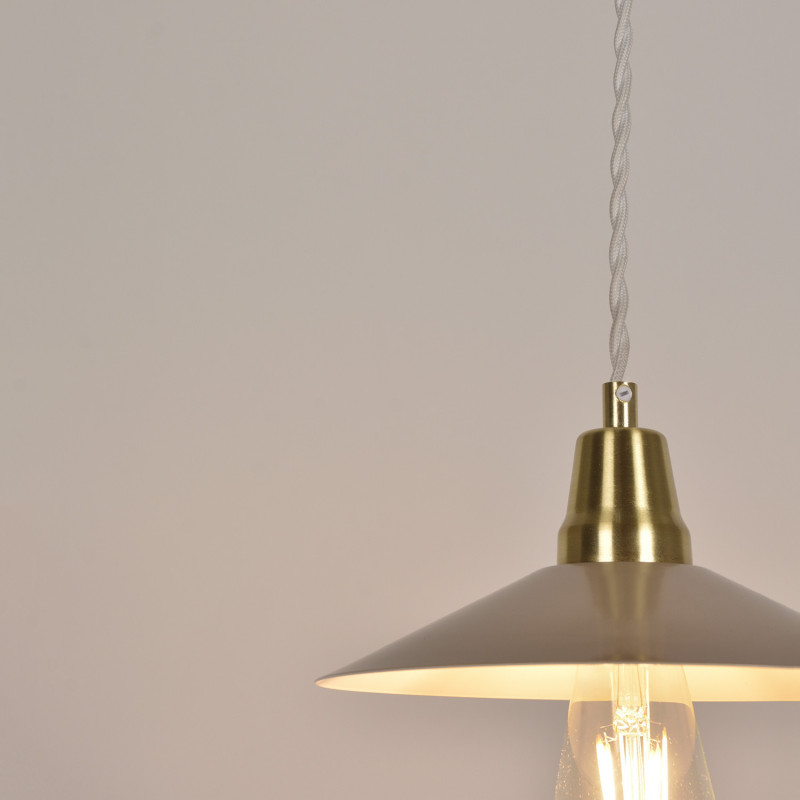 Petite suspension crème rétro Claudette