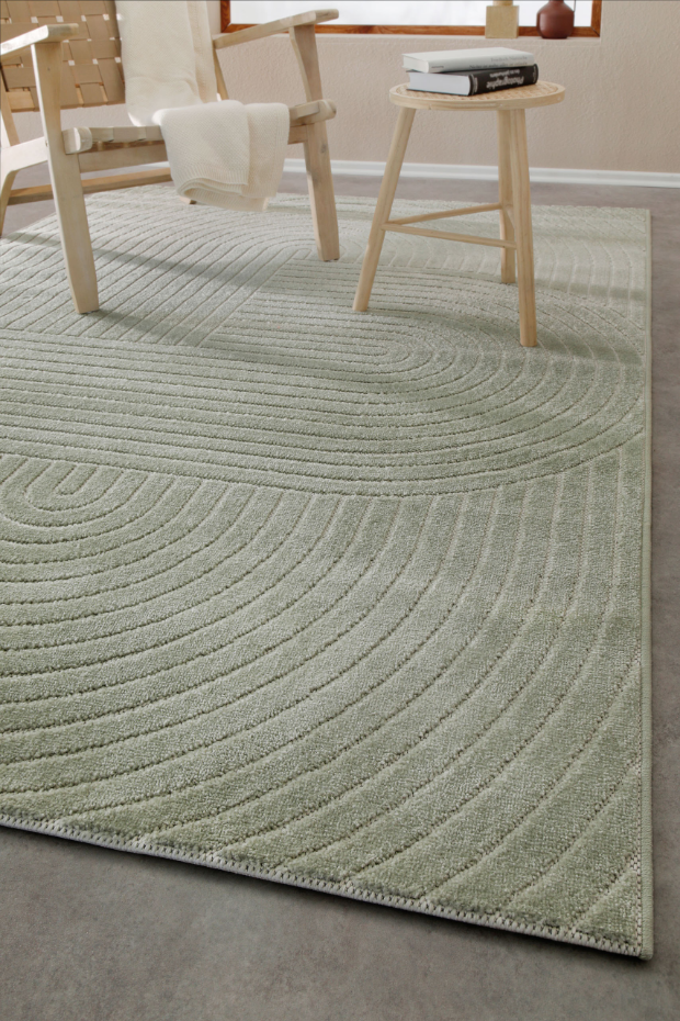 Tapis moderne relief doux Bacalar ,  Bacalar