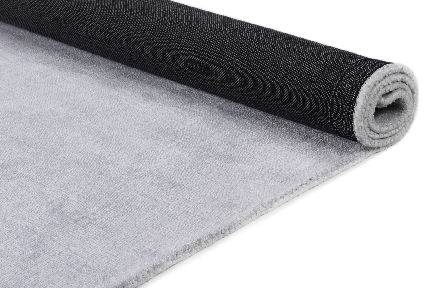 Tapis en viscose tissé main aspect vieilli - Shine
