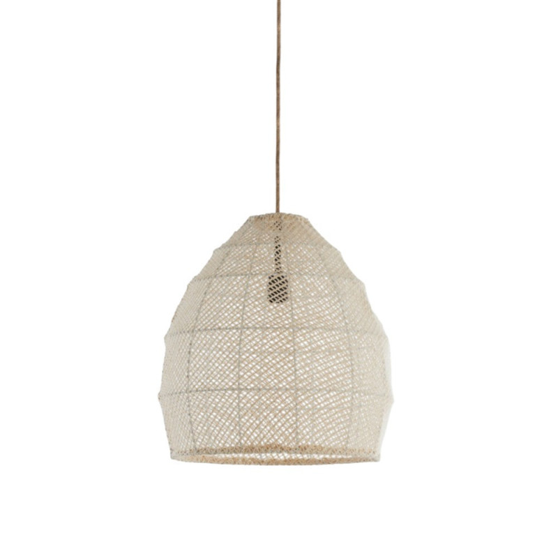 Suspension en soie crème Makassar D42