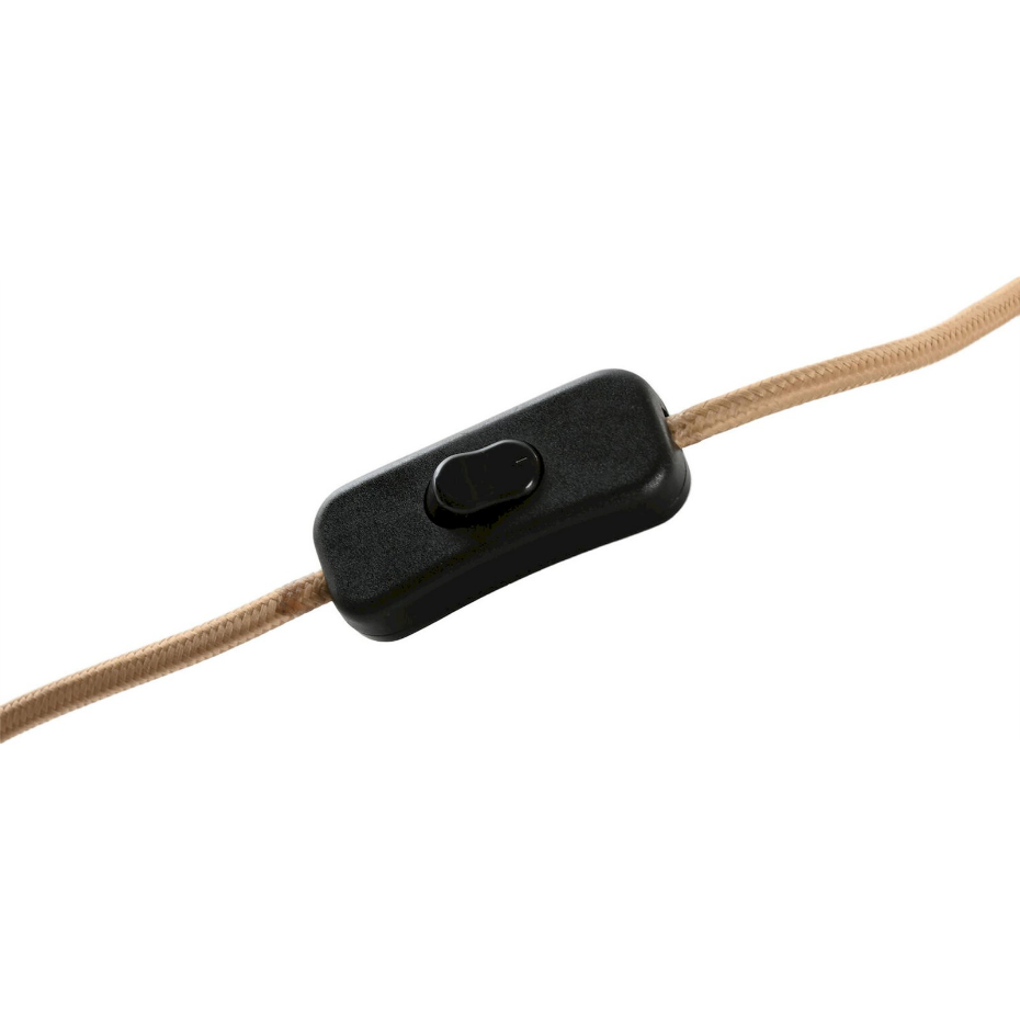 Lampe de table en rotin rond Tropical