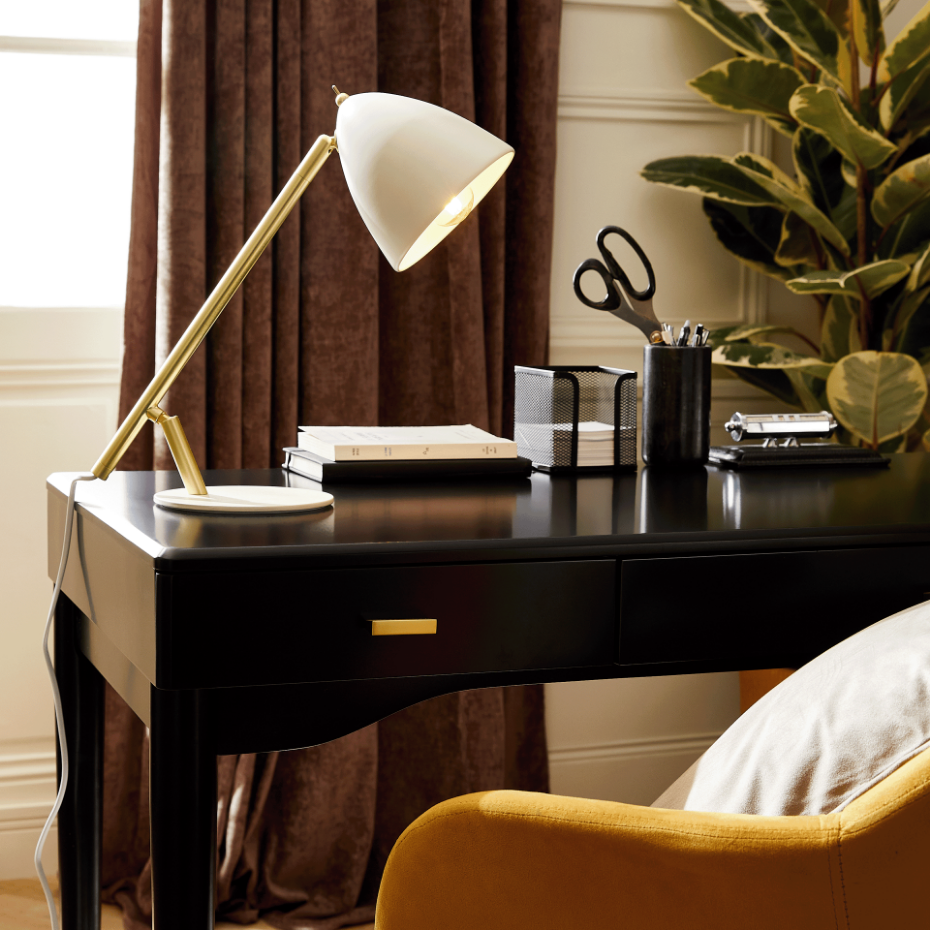 Lampe de bureau en fer, GRANMA