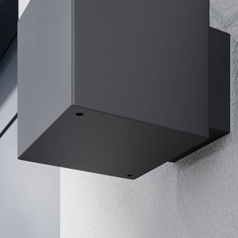 Applique extérieure en aluminium moderne