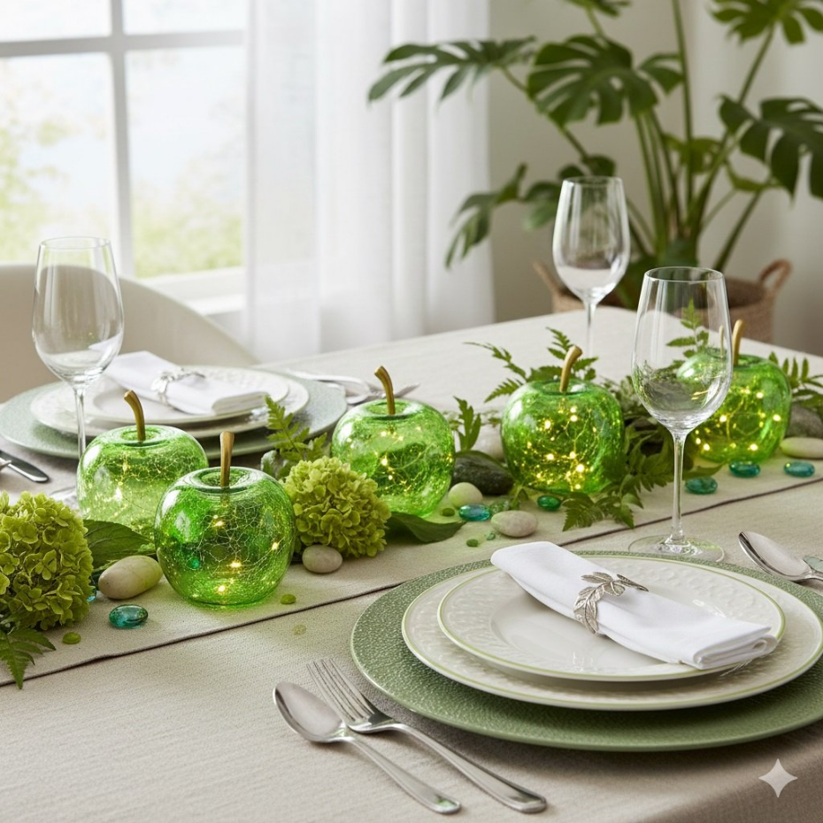 Lampe Pomme lumineuse 10 Led