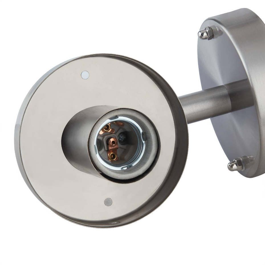 Applique extérieure en inox moderne, Djori