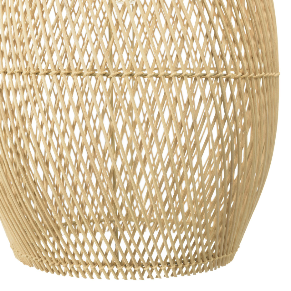 Suspension goutte en rotin 35cm FOLELLI