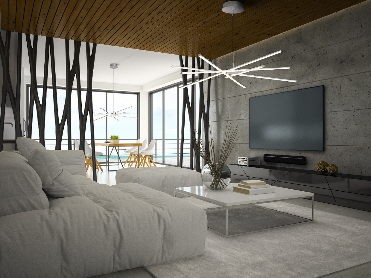 Suspension en métal design, D.104 , STAR