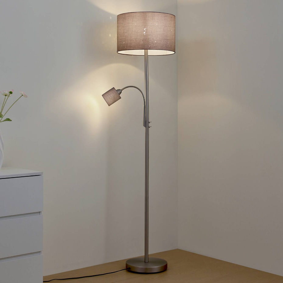 Lampadaire en métal moderne, Jaileen