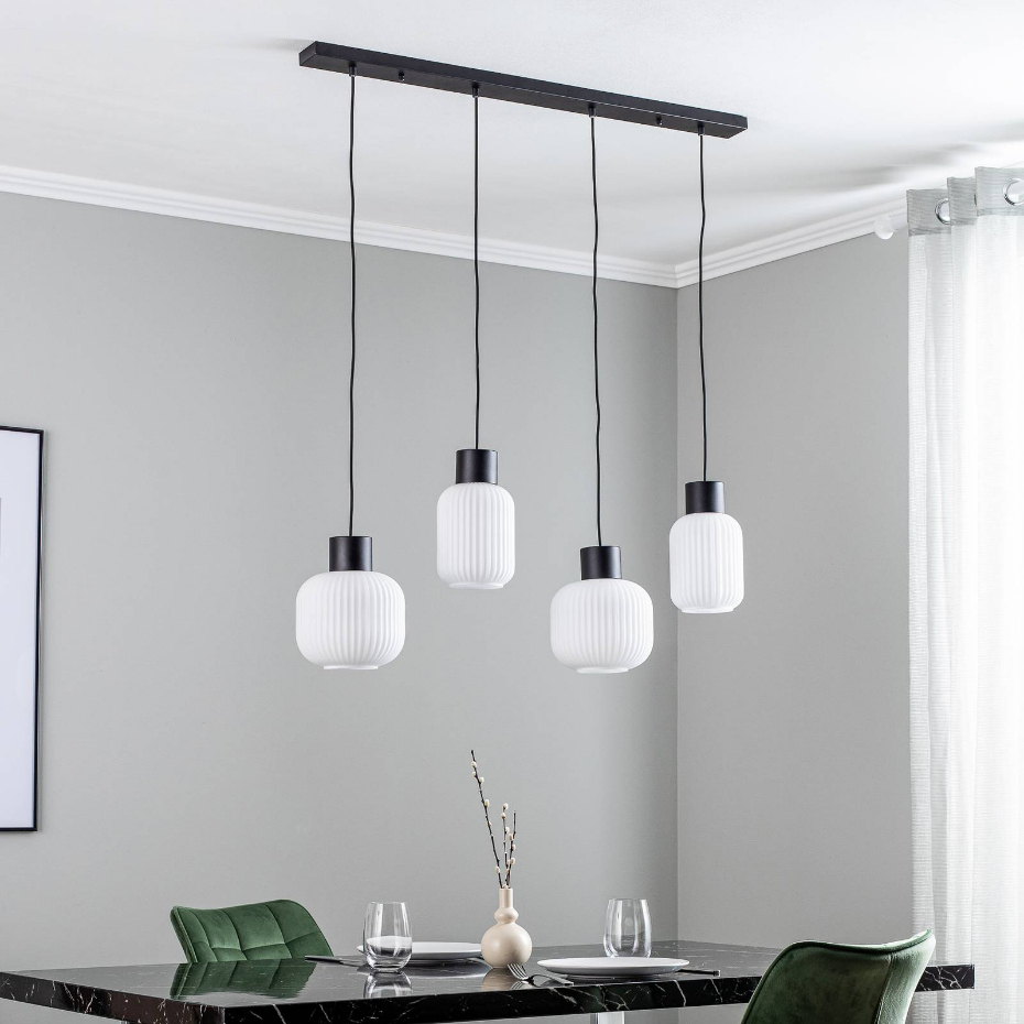 Suspension en verre moderne, Lomeris
