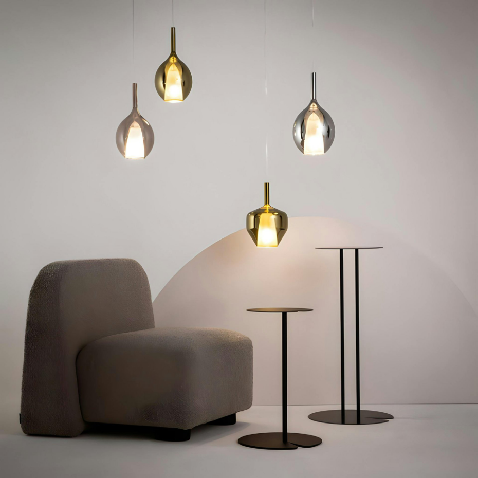Suspension en verre design LODI
