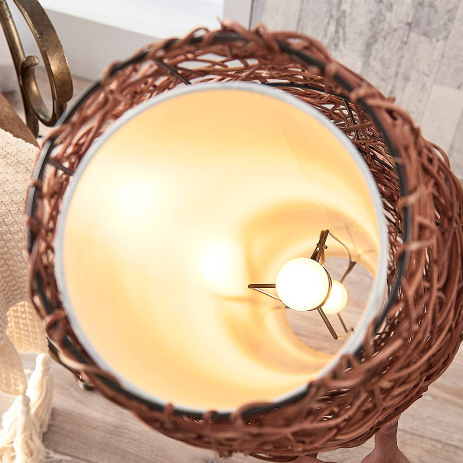 Lampadaire en bois moderne, Nias