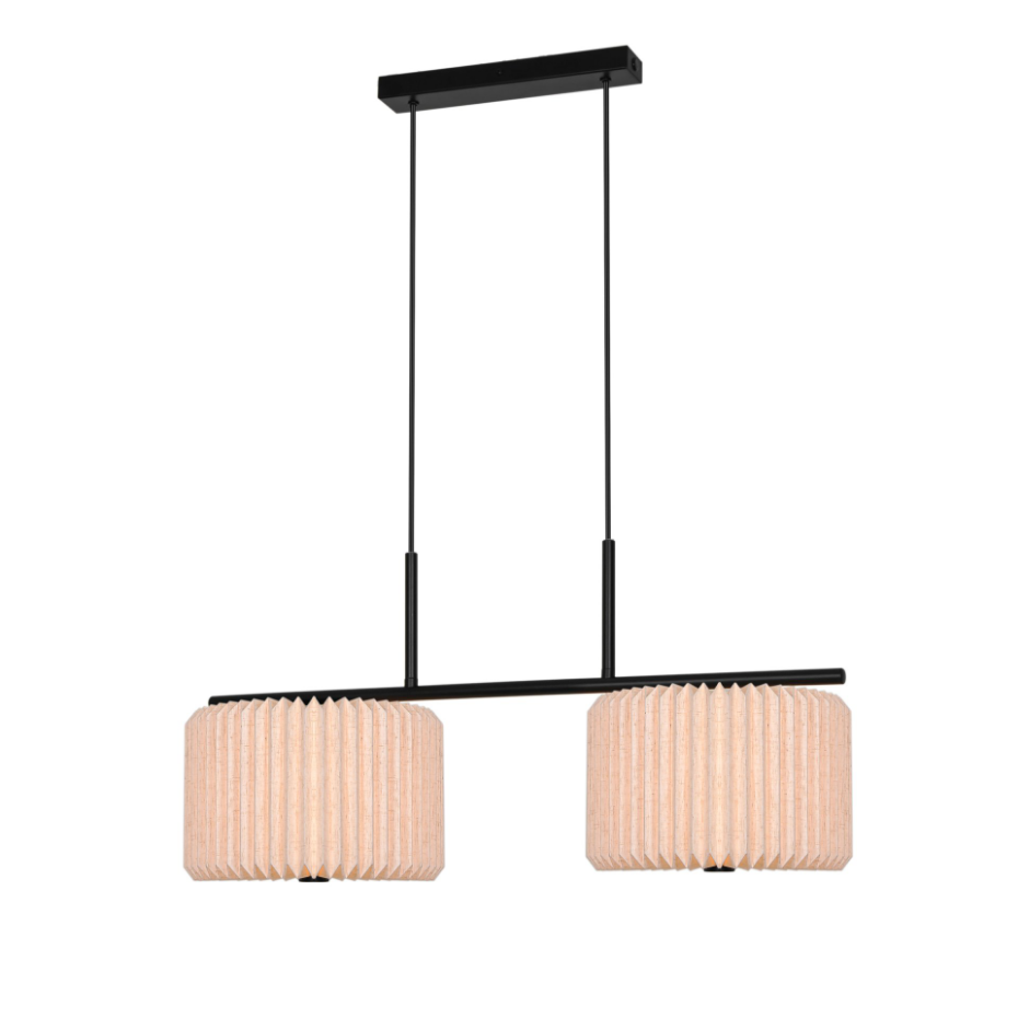Suspension Vivienne Dual  Métal Noir ,  H. 32,5 - IP20 - E27 /  Nordlux Intérieur