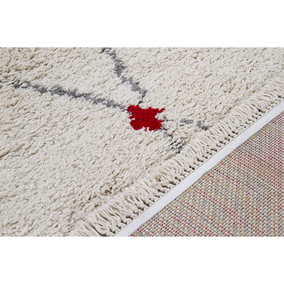 Tapis rectangulaire à motifs losanges 200 x 300 cm LIO