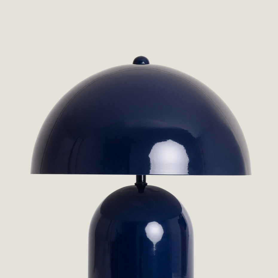 Lampe à poser champignon en métal- ARTO
