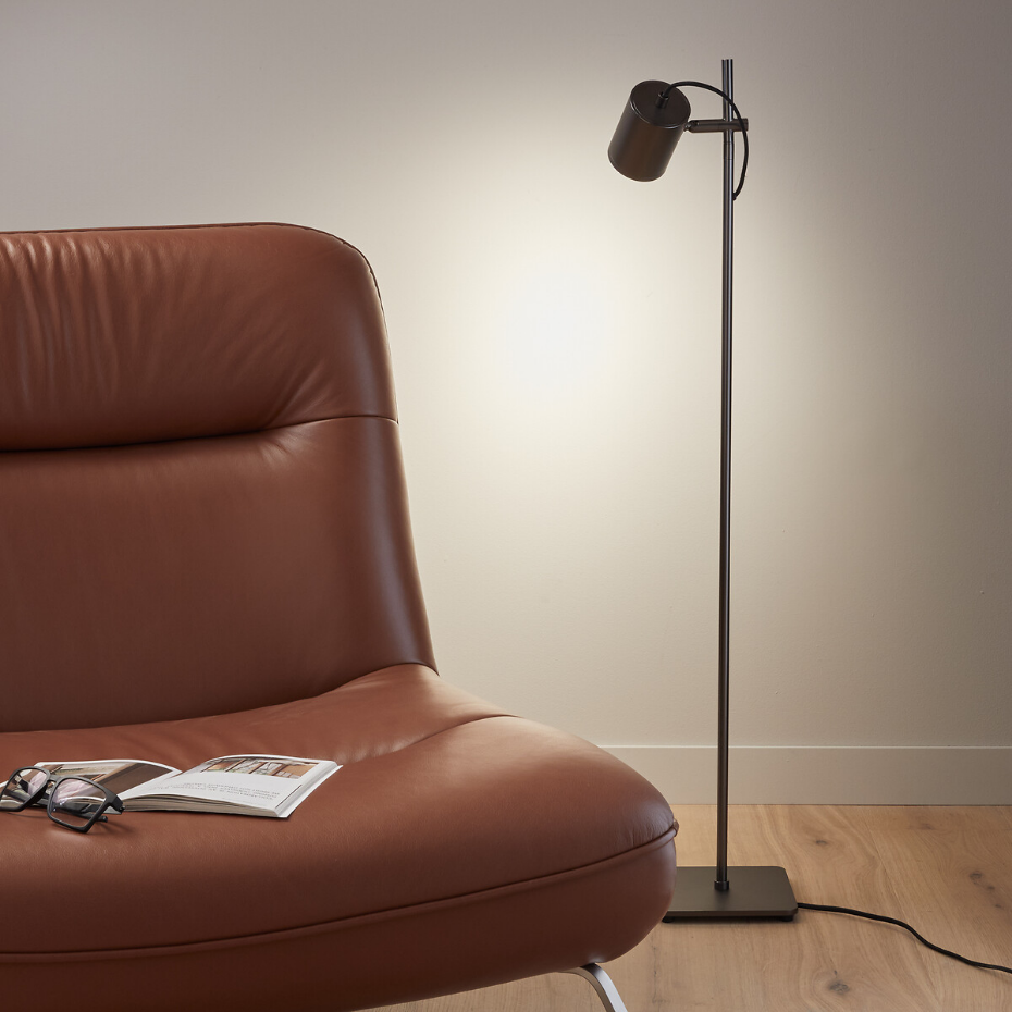 Liseuse spot orientable graphite, Girevole