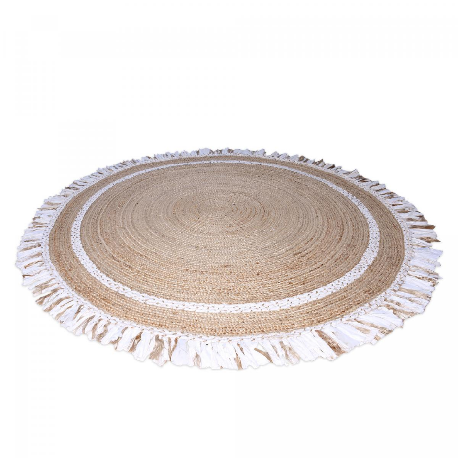 Tapis rond JT SATCH , tapis jute artisanal