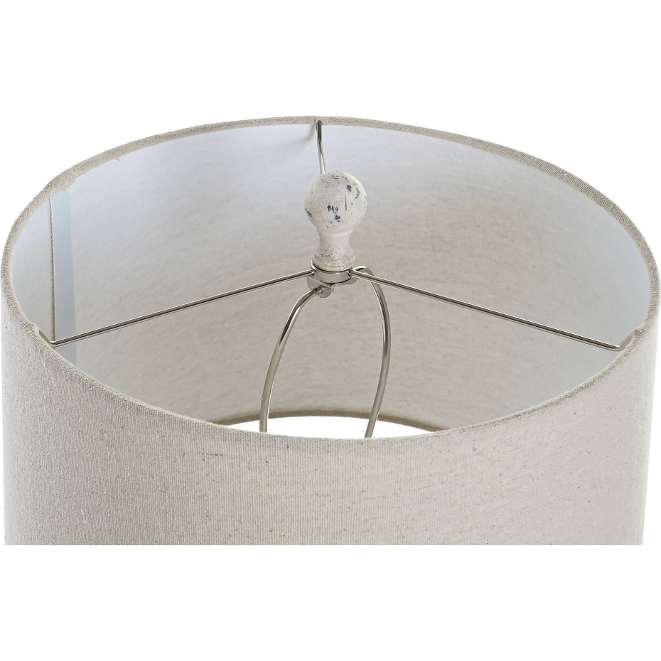 Lampe de table en résine finition  vieilli