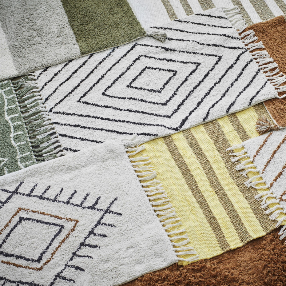 Tapis coton tufté