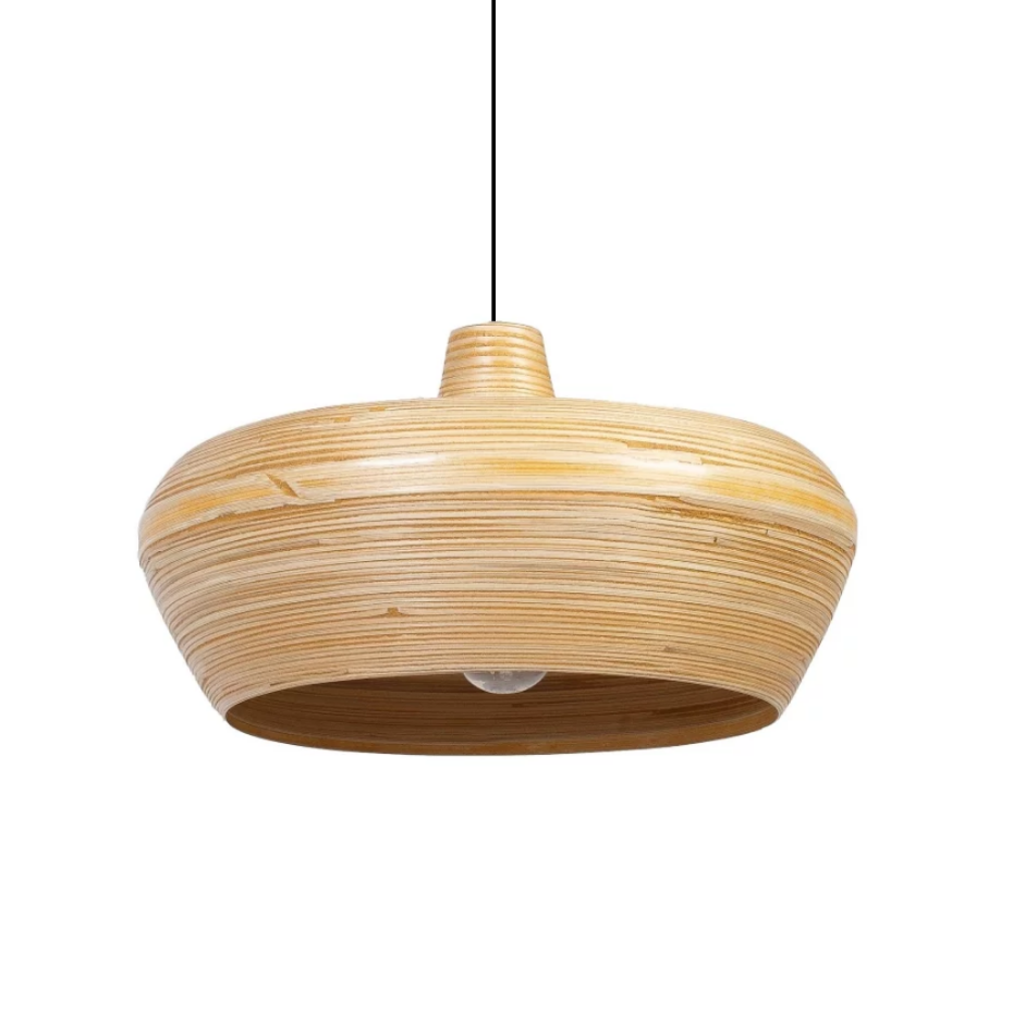 Suspension chapeau en bambou ANOUCK