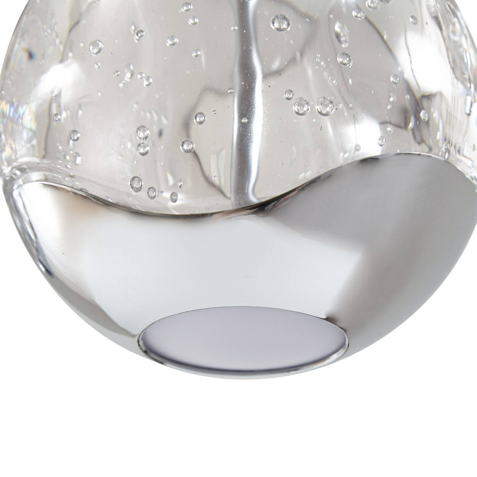 Suspension en verre moderneLED, Hayley